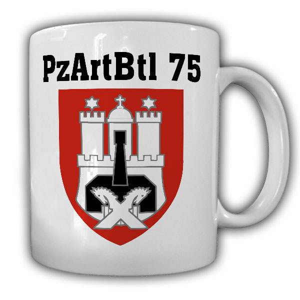 PzArtBtl 75 Feldartilleriebataillon Hamburg Fischbek Bundeswehr Wappen #23868