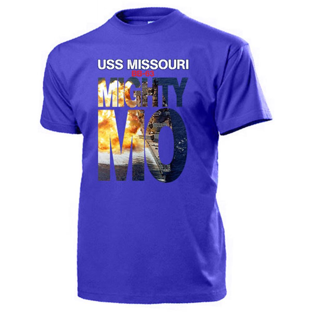 Mighty Mo USS Missouri BB 63 Us Navy Schlachtschiff Pearl Harbor T Shirt #13187