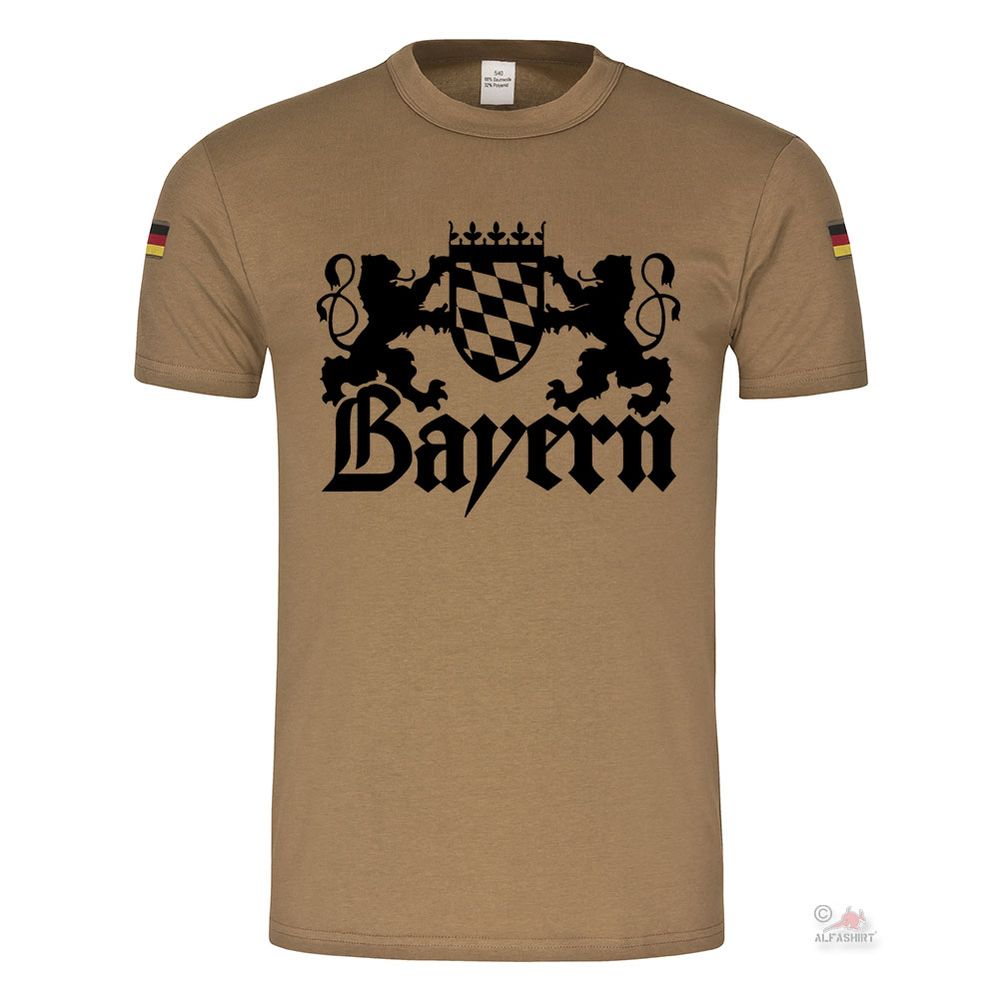 BW Tropics Bavaria Free State BW Heimat Bayrisch Bavaria Tropenshirt # 18621