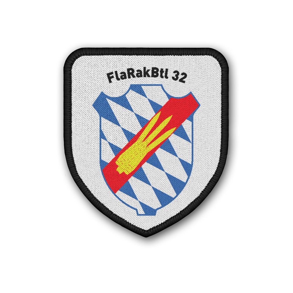 Patch FlaRakBtl 32 Bataillon Wappen Abzeichen Raketen Bund Bundeswehr #25085