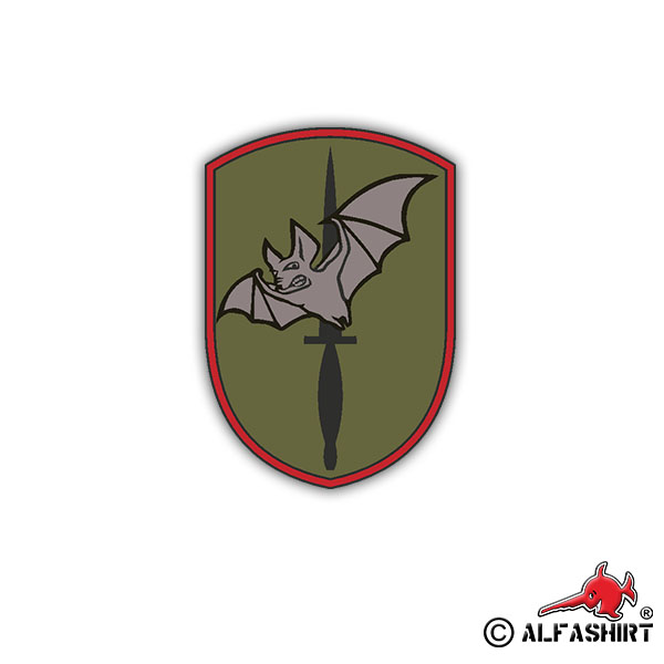 Aufkleber/Sticker KSK 2te Kommando KP Kompanie Spezialkräfte BW 7x5cm A1097