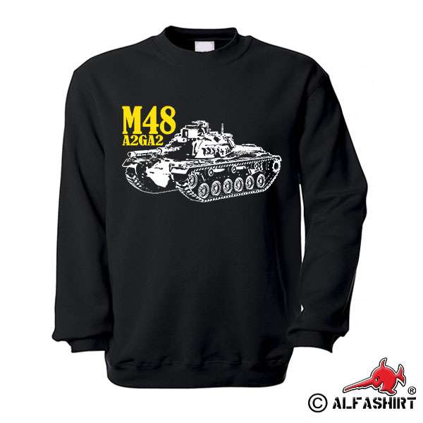 M48A2GA2 Bundeswehr Tank M48 Patton A2GA2 Medium Tank 90 mm Sweater # 15748