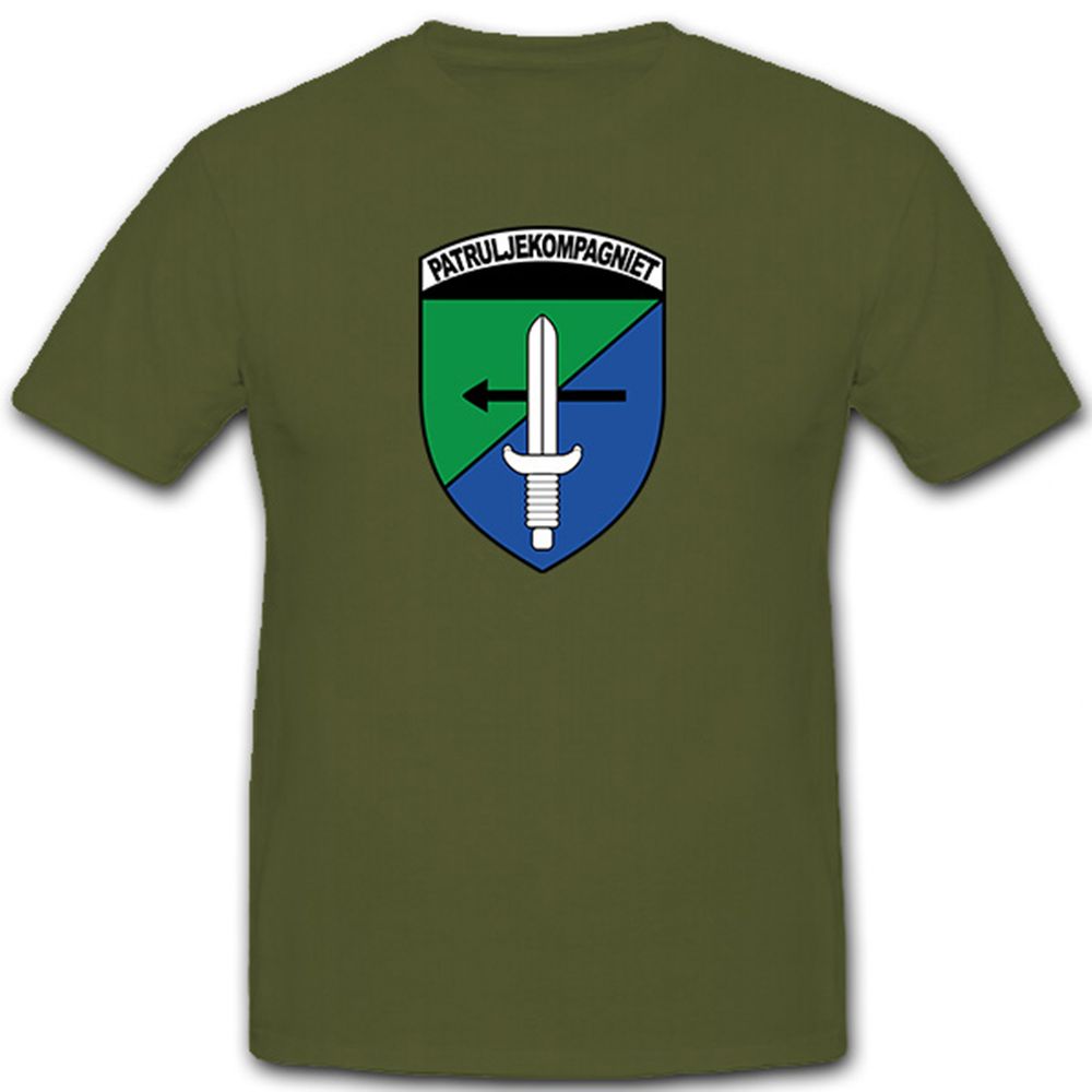 Patruljekompagniet Dronningens Liv Til Jaegerkorpset Dänemark - T Shirt #7465