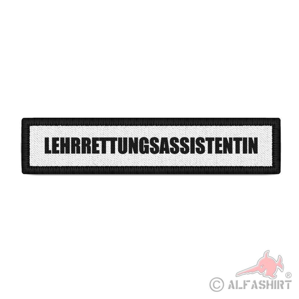 Patch Lehrrettungsassistentin LRA Lehr Rettung Assistentin Aufnäher. #40371