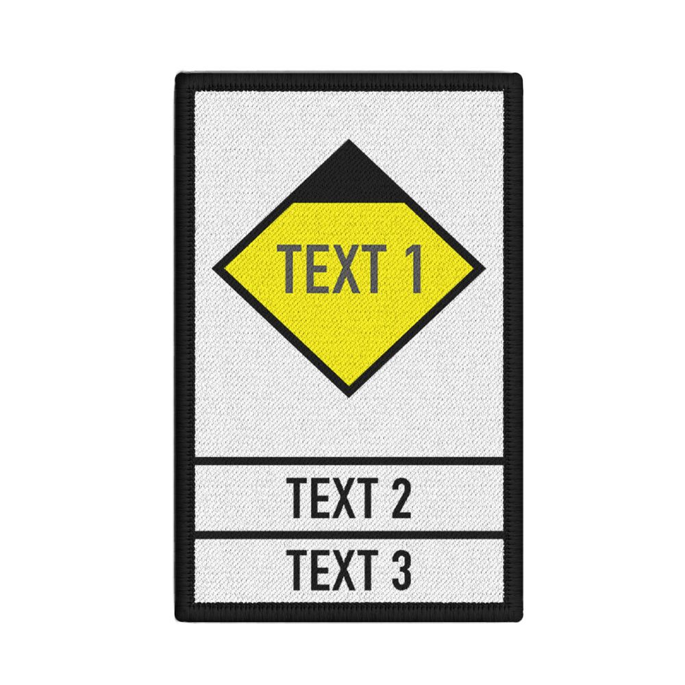Patch with your desired text, tactical symbol TZ FF relief organization #47790