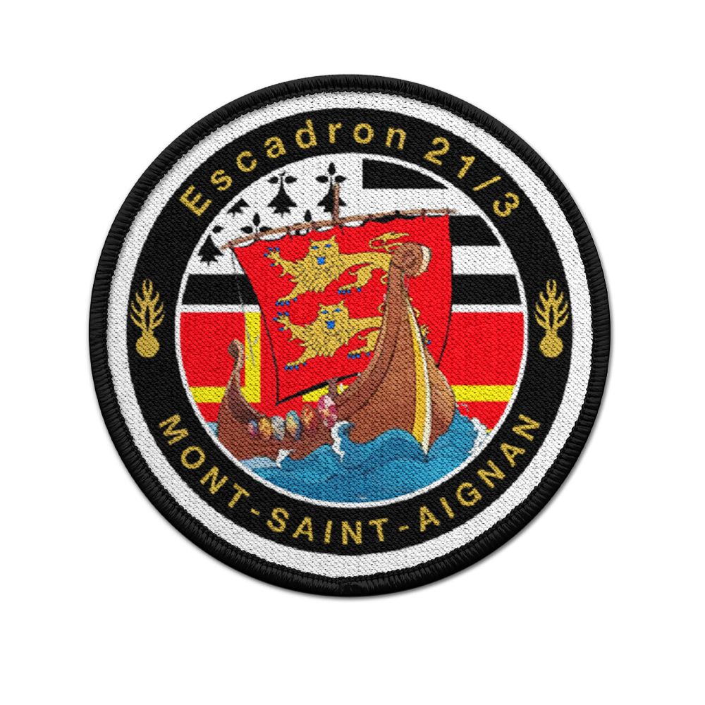 Patch Écusson de l'Escadron de Gendarmerie Mobile 21-3 Mont-Saint Aignan #35141