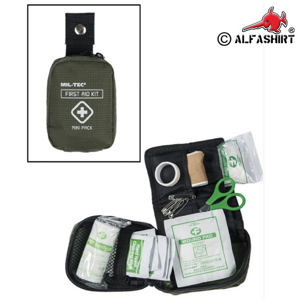 Tactical First Aid Pack Erste Hilfe Sanitäter Medic Verbandstasche oliv #16355