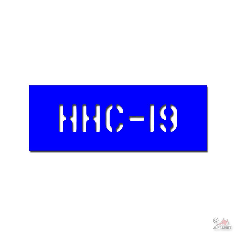 Paint Stencils Sticker HHC-19 US Army Stencil Stencil 21x5cm # A4718