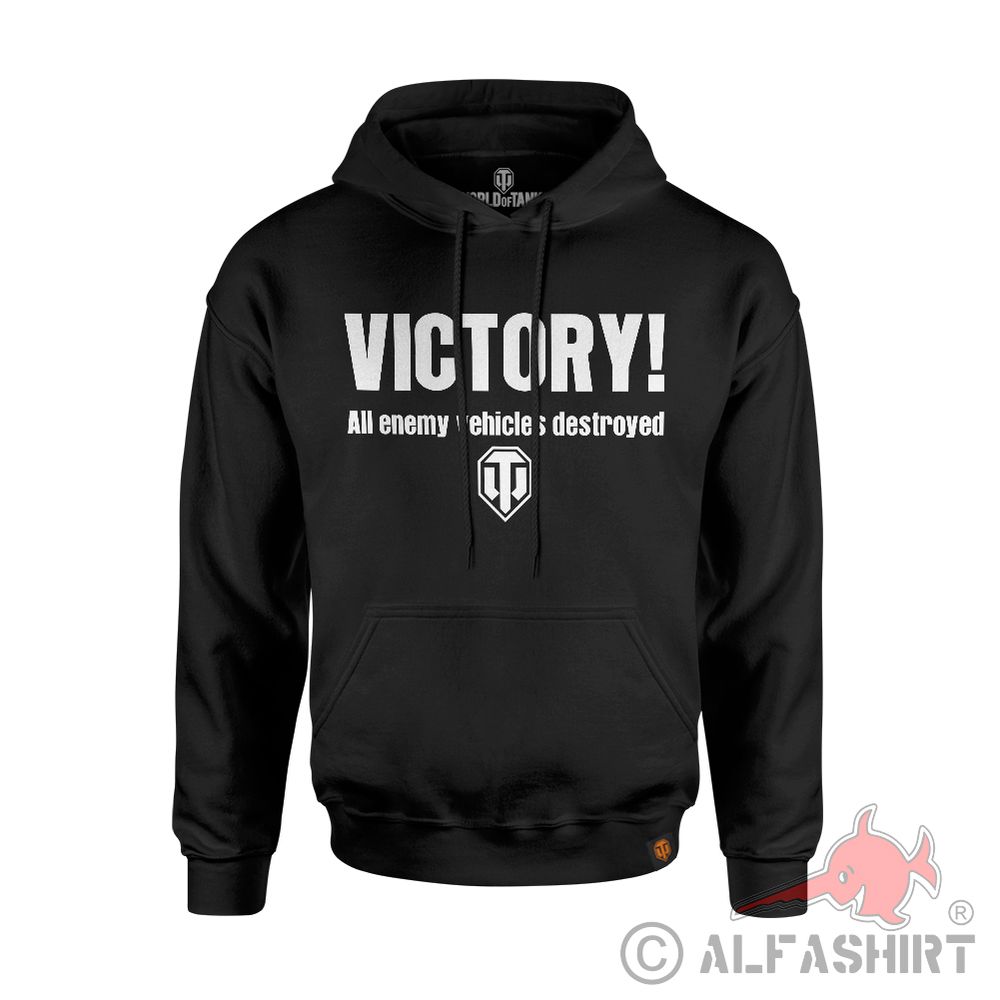 WOT Hoodie VICTORY World of Tanks all enemy vehicles Pullover Gamer #42017