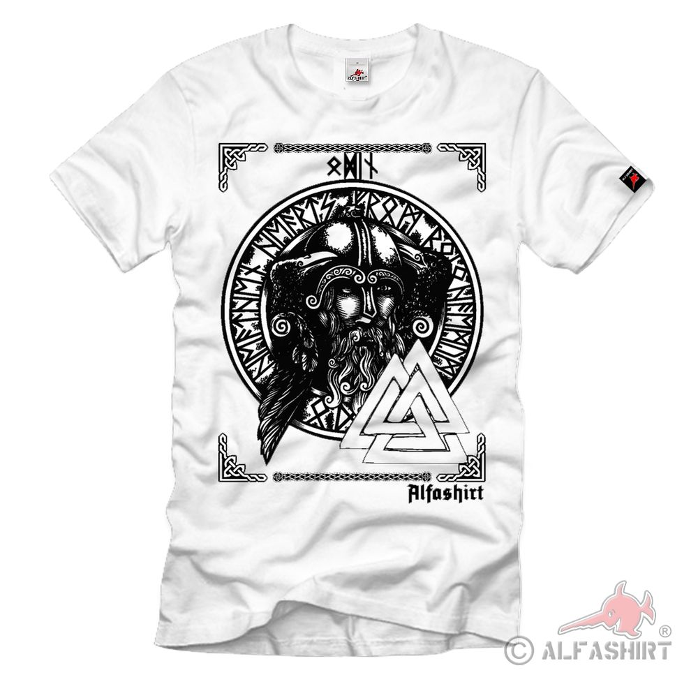 Odin Alfashirt Viking Wotan Germane Vikings North God T-Shirt # 33218