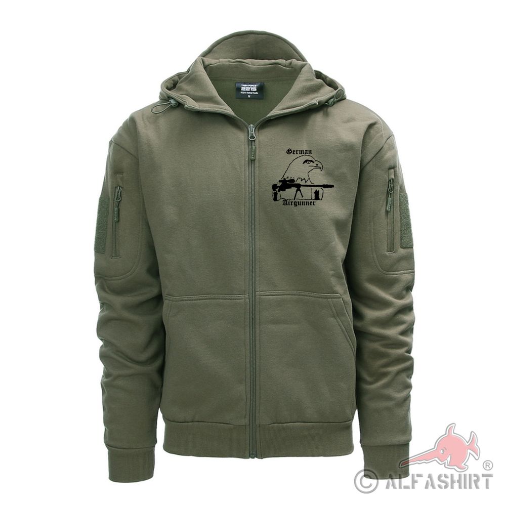 Tactical Zipper German Airgunner Bundeswehr Sniper Adler#41306
