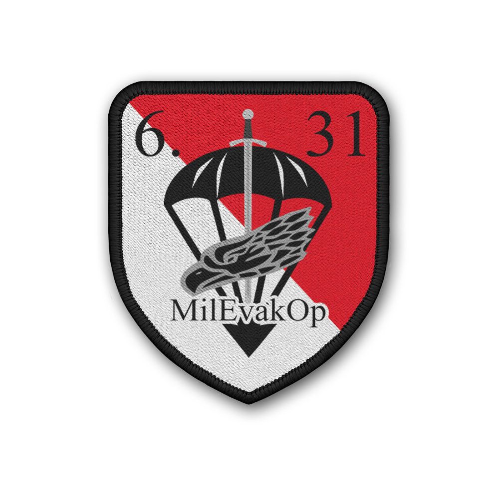 Patch 6 FschJgRgt 31 Bundeswehr FschJg Regiment Seedorf MilEvakOp Pegsus #32222