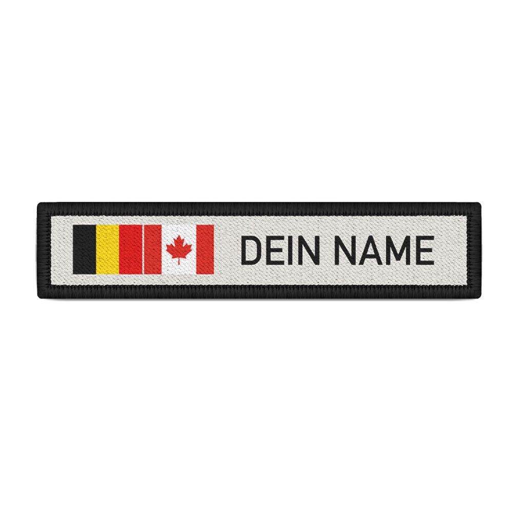Namenspatch Belgien Kanada Verbund Freundschaft Ländergemeinschaft #46811