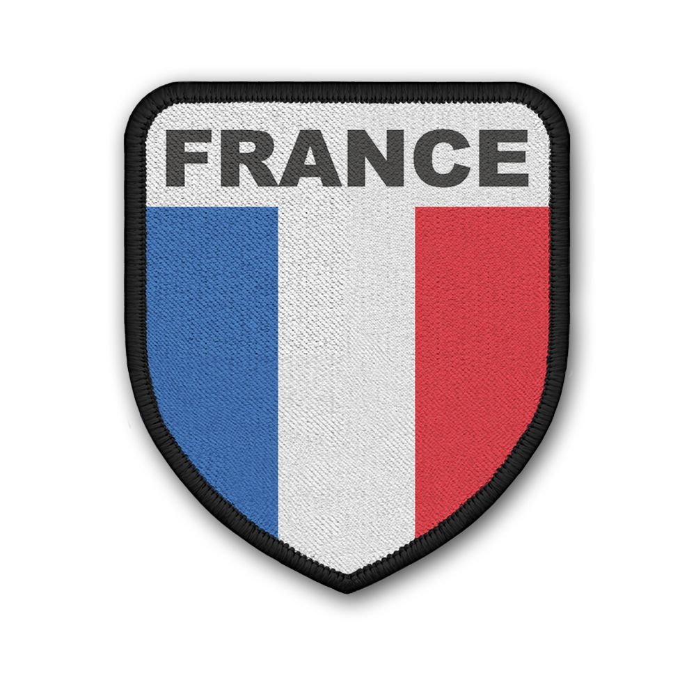 Patch / Aufnäher - France Frankreich Flagge Fahne Heimat #6071