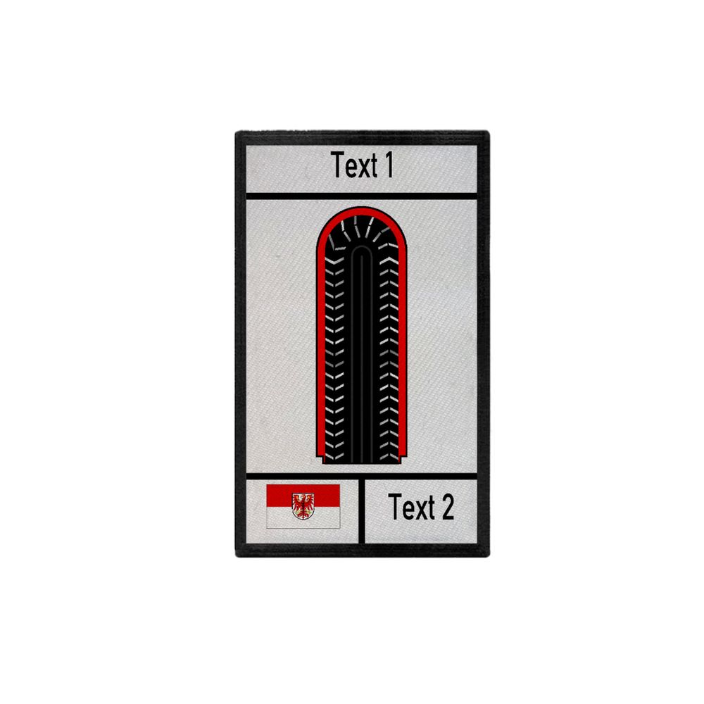 Rank Patch Feuerwehr Brandenburg Abzeichen Dienstgrad Ausbildung #35486