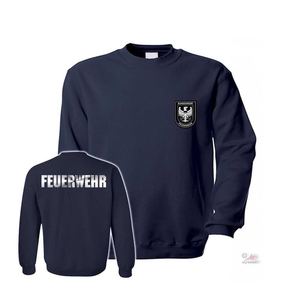 Pullover Bundeswehr firefighters use professional fire service volunteers # 32230