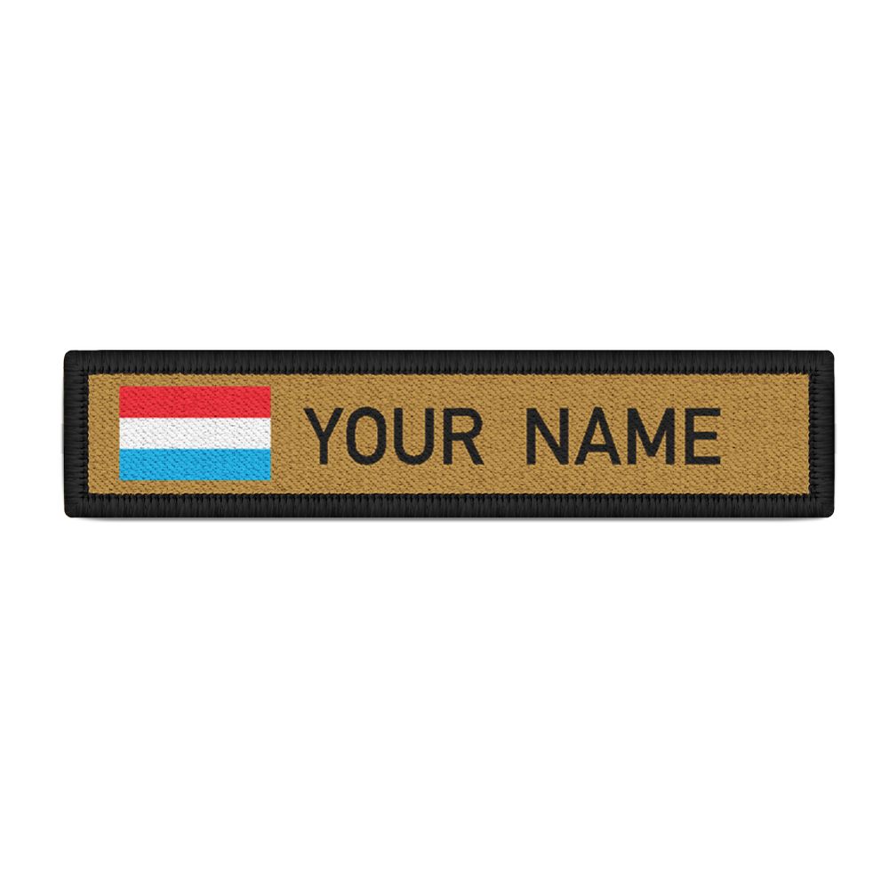Namenspatch Luxemburg Name Patch Landesflagge Land Großherzogtum #25260