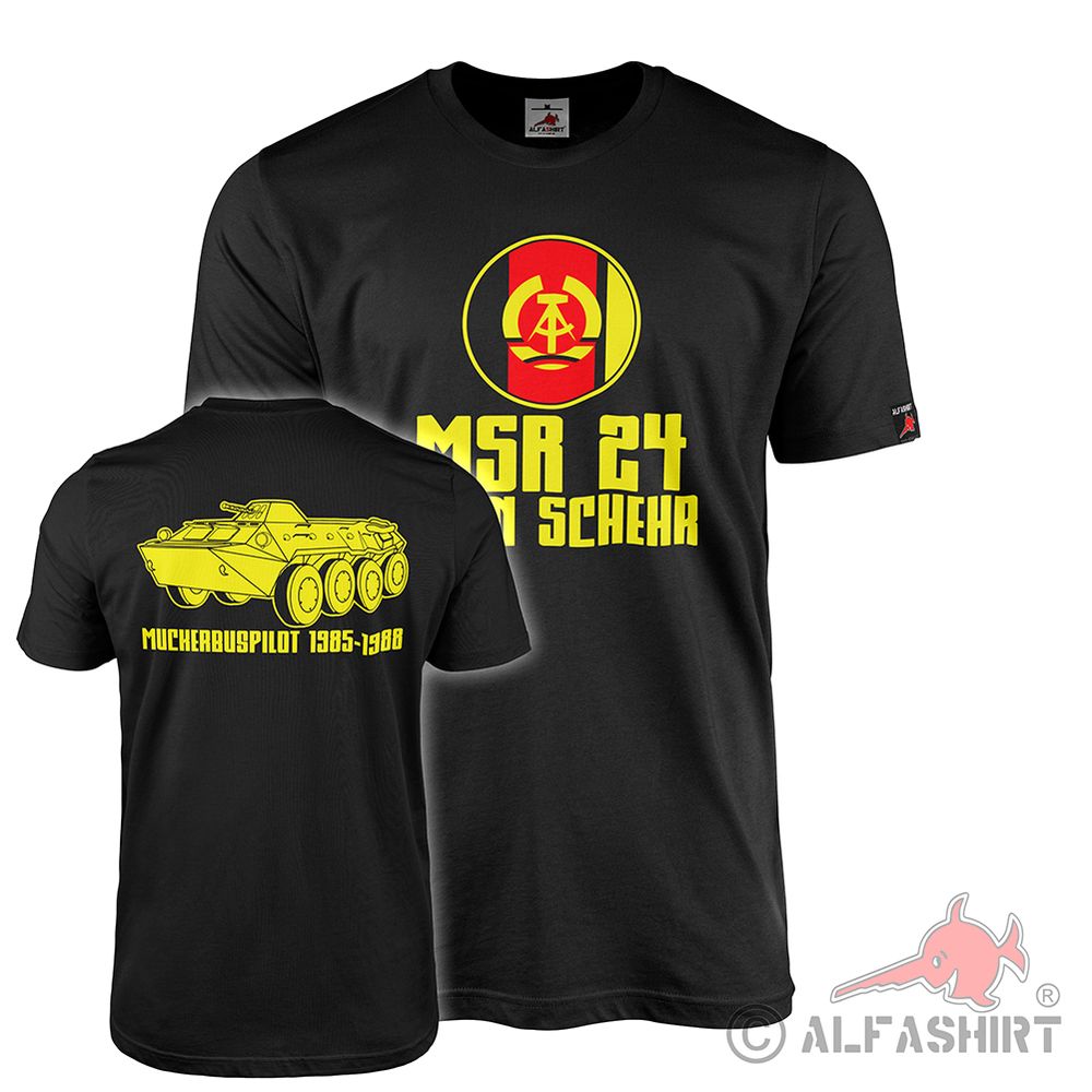 MSR 24 John Schehr Motorisiertes Schützenregiment BTR-70 T-Shirt-#42207