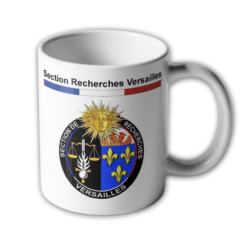 Tasse Section Recherches Versailles Gendarmerie nationale Frankreich #33922