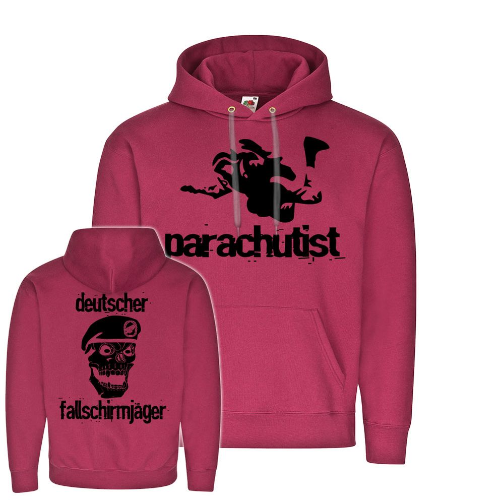 Hoodie Parachutist -GER Fallschirmjäger Bundeswehr FschJgBtl Kompanie #21683