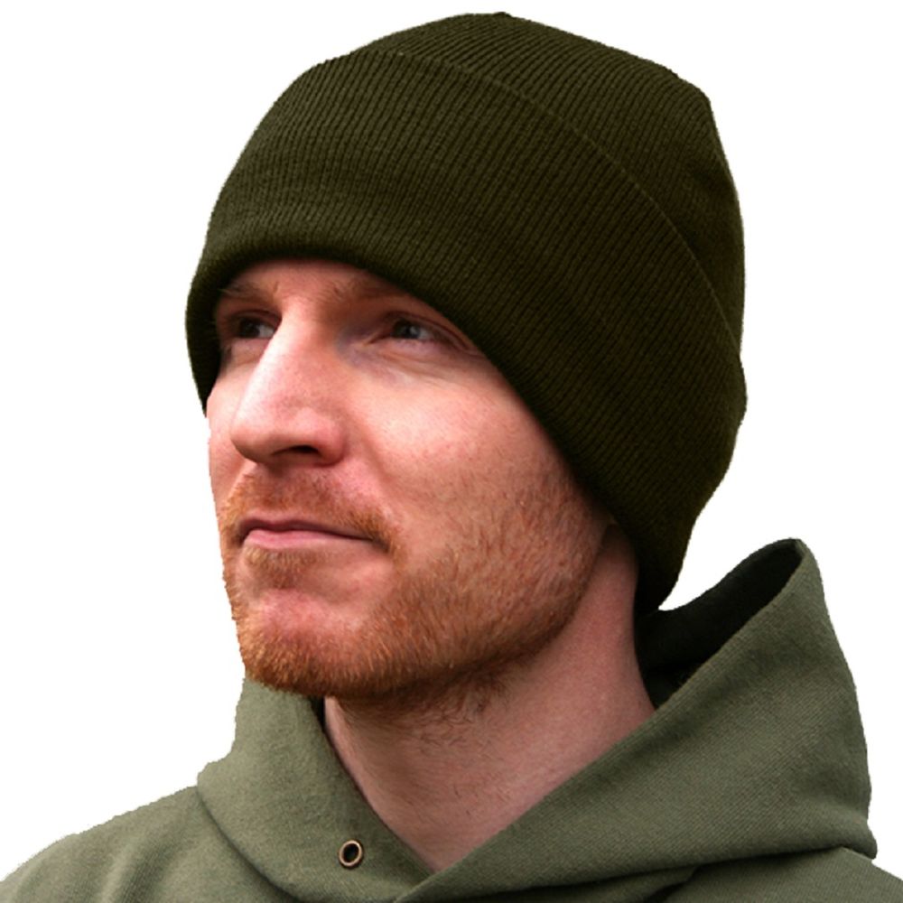 Mütze 3M Thinsulate Lightweight Hat Olivgrün Militär Kopfbedeckung Blanko #11341