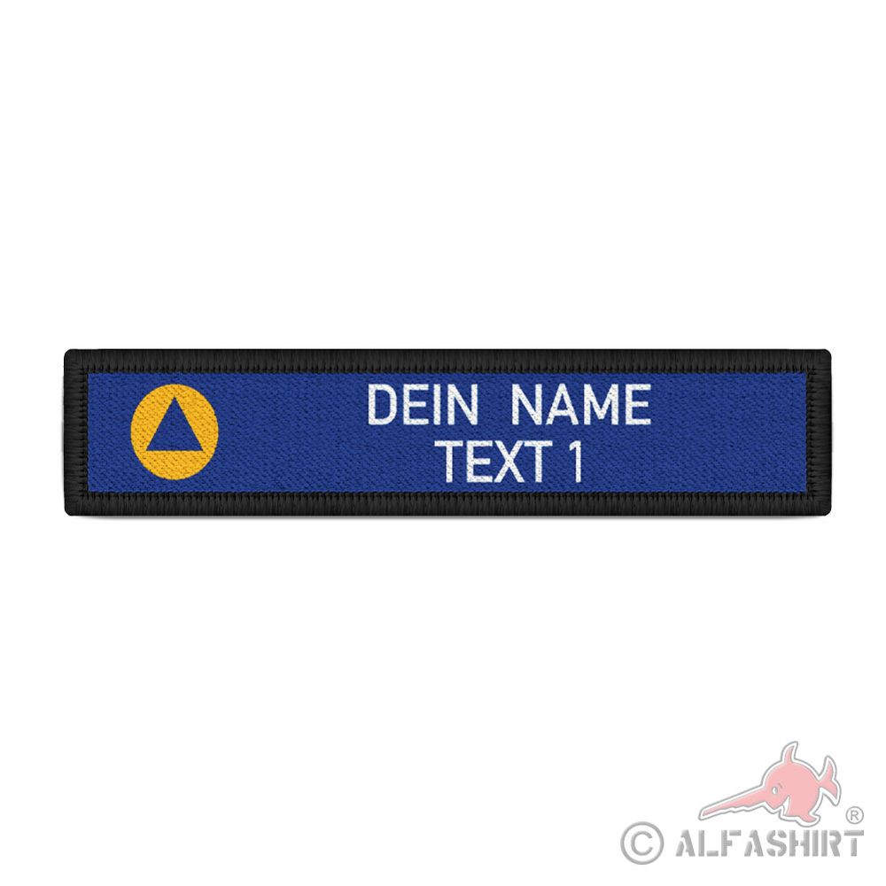 Namenspatch Namensschild personalisiert  Katastrophenschutz #42095