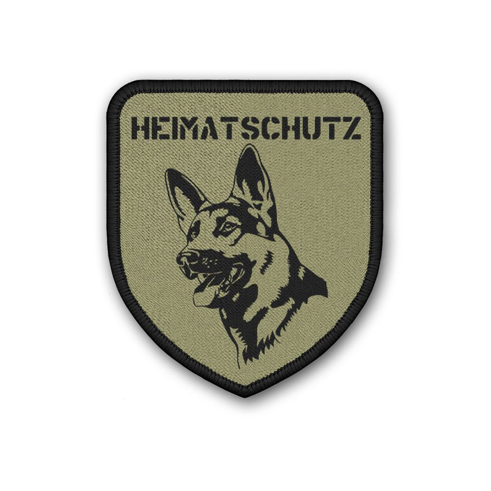 Patch Bundeswehr Heimatschutz Diensthundeführer Bund BW Oliv-Grün #40495
