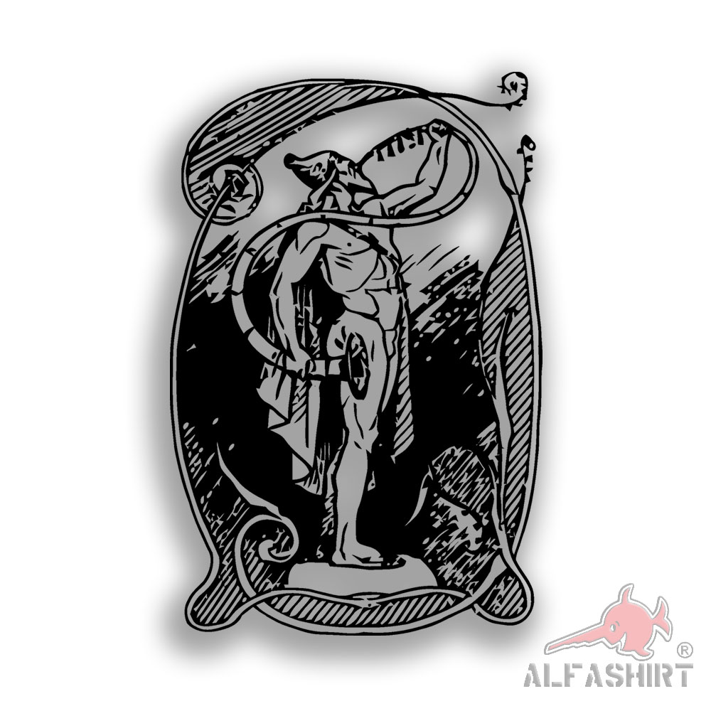Heimdall the whitest of the gods Viking Mythology Wall Decal 45x68cm # 7734