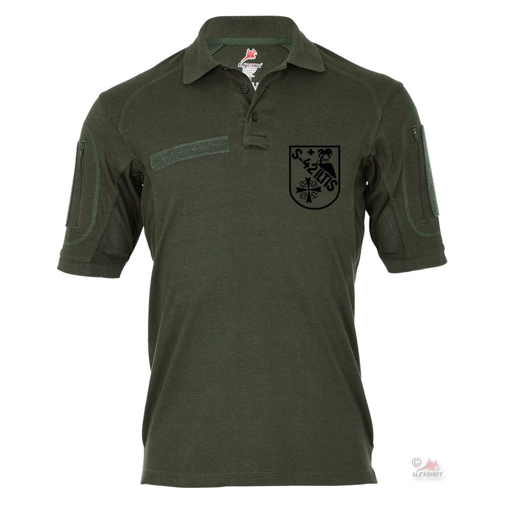 Tactical polo shirt Alfa - S42 Iltis speedboat S-Boat Class 148 Crest # 19000 Tactical polo shirt Alfa - S42 Iltis speedboat S-Boat Class 148 Crest # 19000