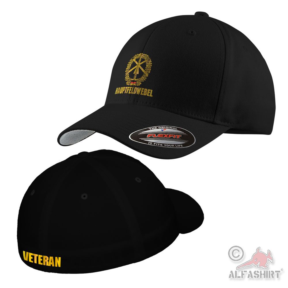 Flexfit Kappe Cap Barettabzeichen Heeresflugabwehr Veteran #45656