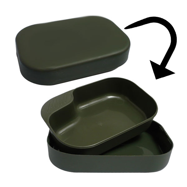 Survival BOX CAMP-A-BOX WILDO Outdoor German Army Military Food EPA Camping # 15927