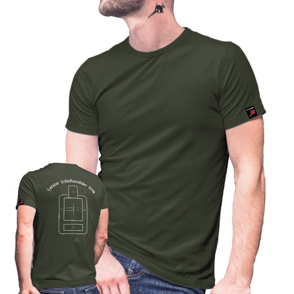 Letzter Schießausbilder 2018 Deutschland Schusswaffengebrauch T-Shirt #27804