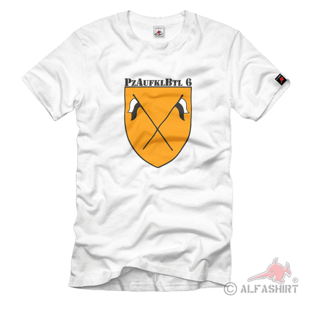 Eutin Pzaufklbtl 6 Bundeswehr Verband Einheit Militär Wappen T Shirt  #2387