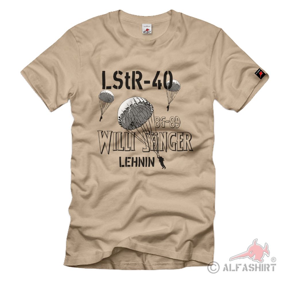 LStR-40 Willi Sänger Lehnin Luftsturmregiment NVA DDR T-Shirt#36216