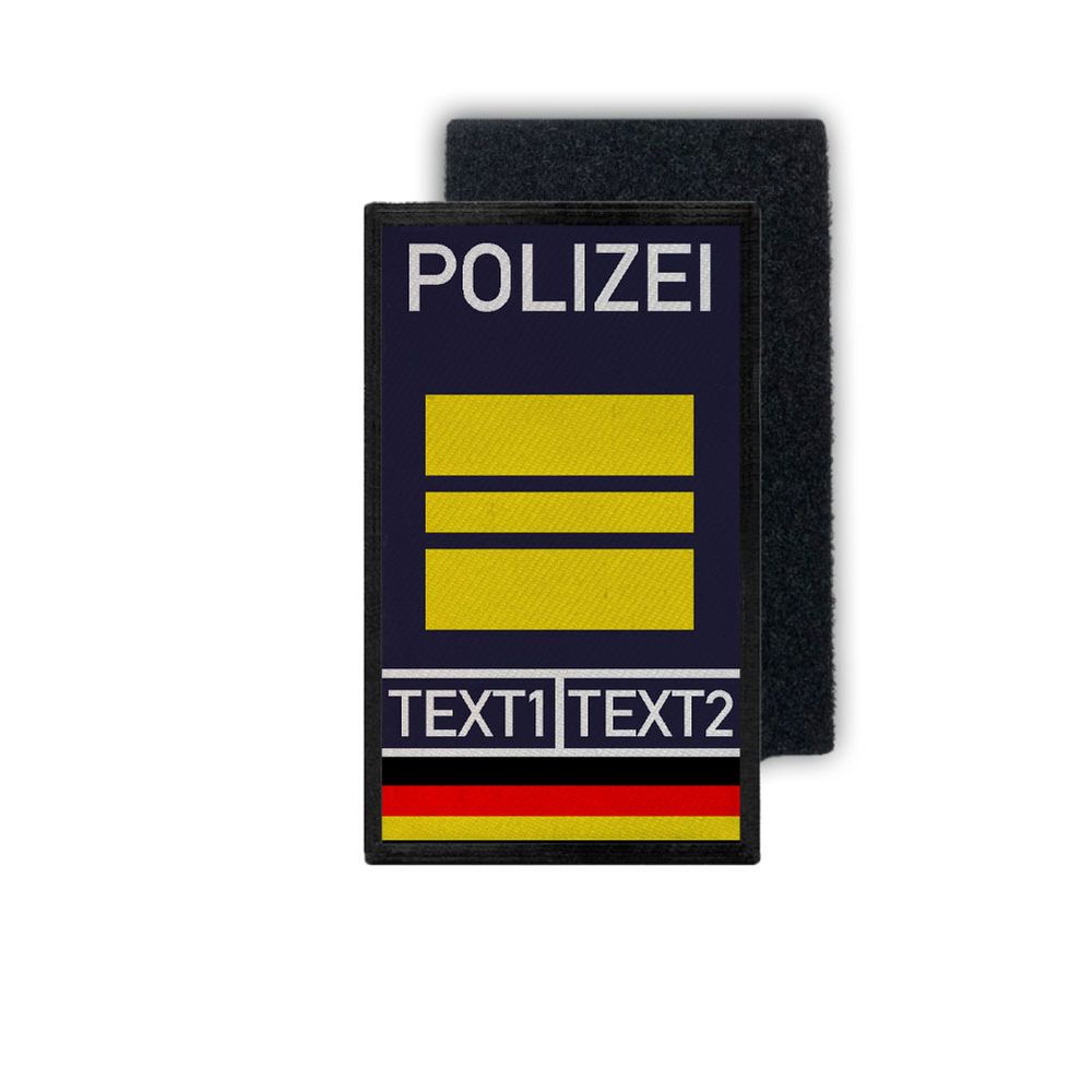 Rank Patch Wasserschutz Polizei NRW Dienstgrad Abzeichen WSP Nordrhein #35215