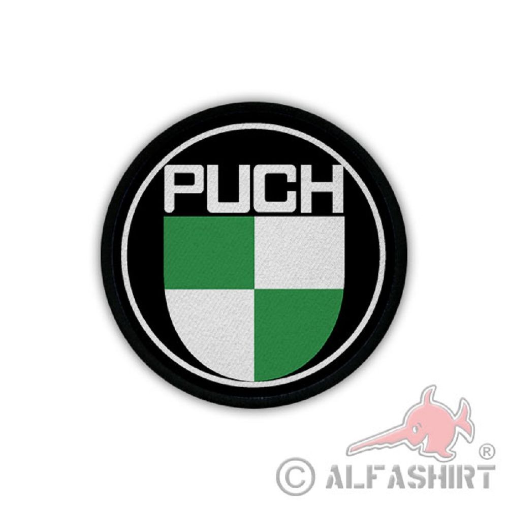 Patch/Aufnäher Puch Werke Motorsport Motorrad Mofa Österreich Kult Fan #20025