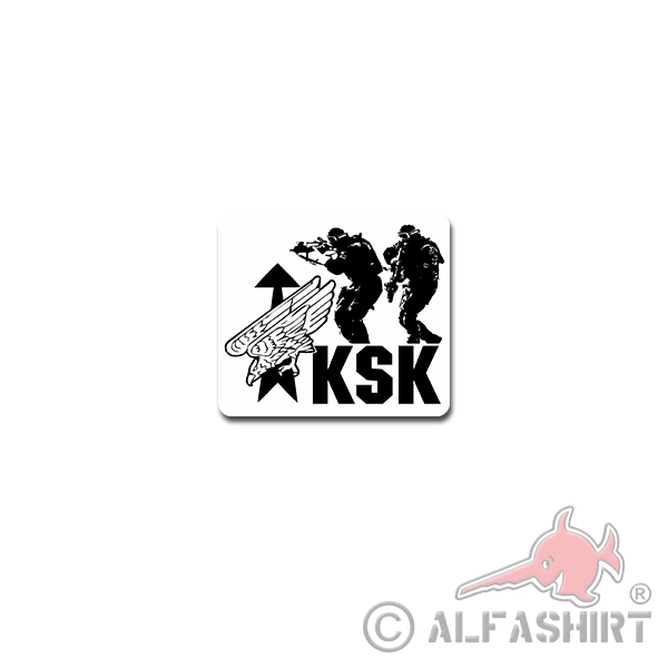 KSK Soldaten Aufkleber Sticker Kommando Spezialkräfte Bundeswehr 8x7cm#A4191