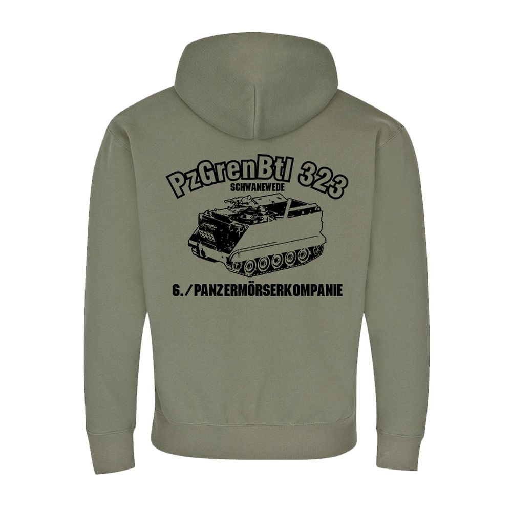 6 Panzermörserkompanie PzGrenBtl 323 Pack die Sau! - Kapuzenpullover #12745