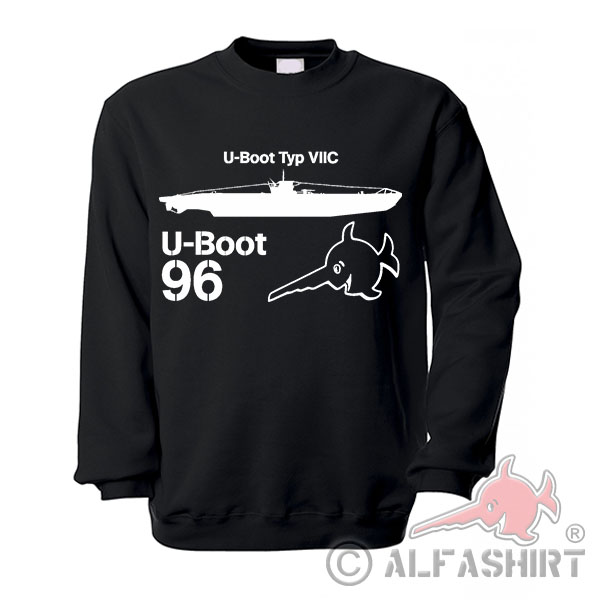 Sweater Submarine 96 Type VIIC Marine Submarine Gray Wolves Swordfish # 17888