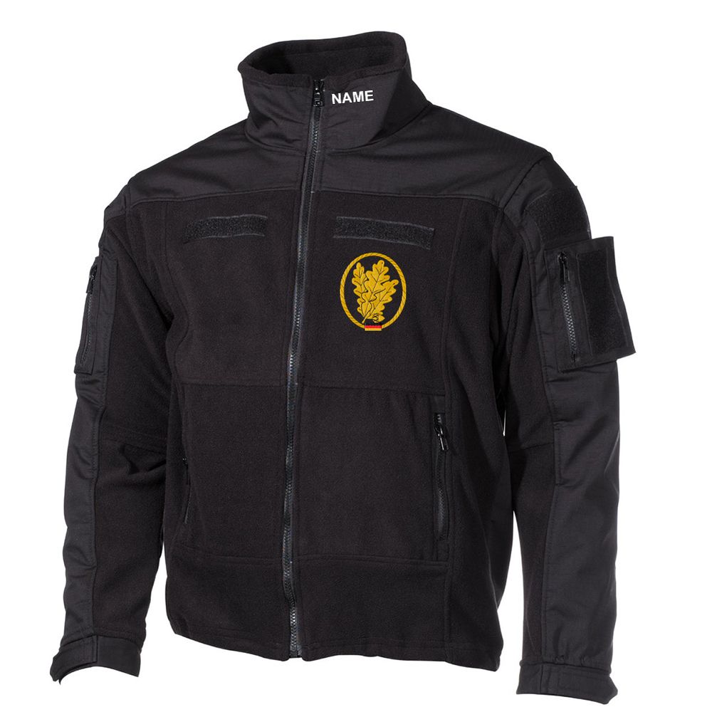 Combat Fleecejacke Gestickt deutscher Jäger Jägertruppe Bundeswehr JgBtl #30470