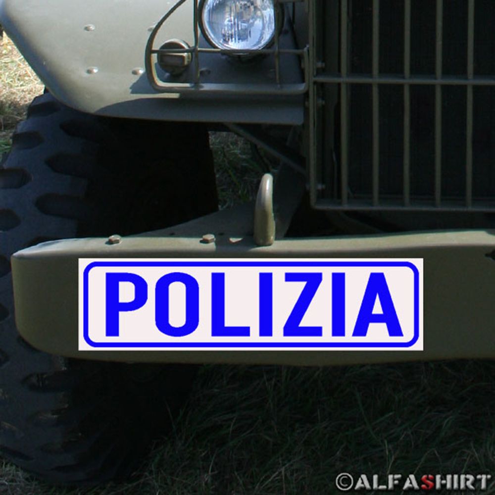 Magnetic sign Police / Police for Cars Vehicles Bucket # A170