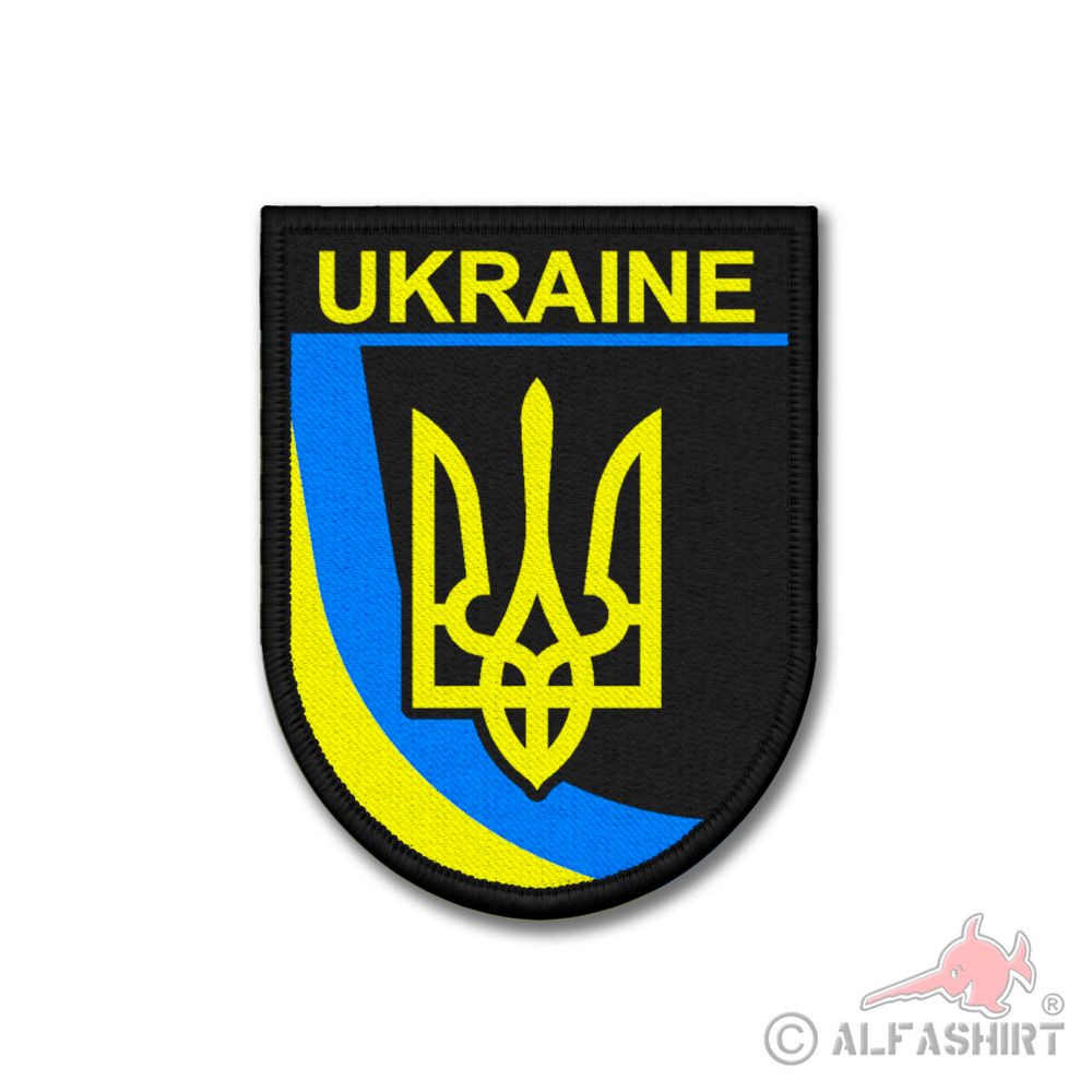 Patch Ukraine Trysub Flag Badge Symbol Patch #39652
