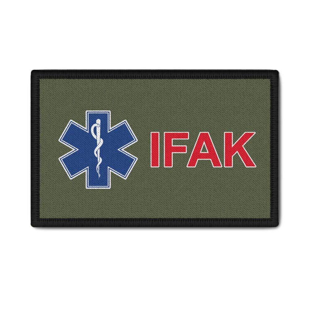 Patch 9.8x6cm Patch for IFAK Star Life Rescue Service Asclepius Staff #43595