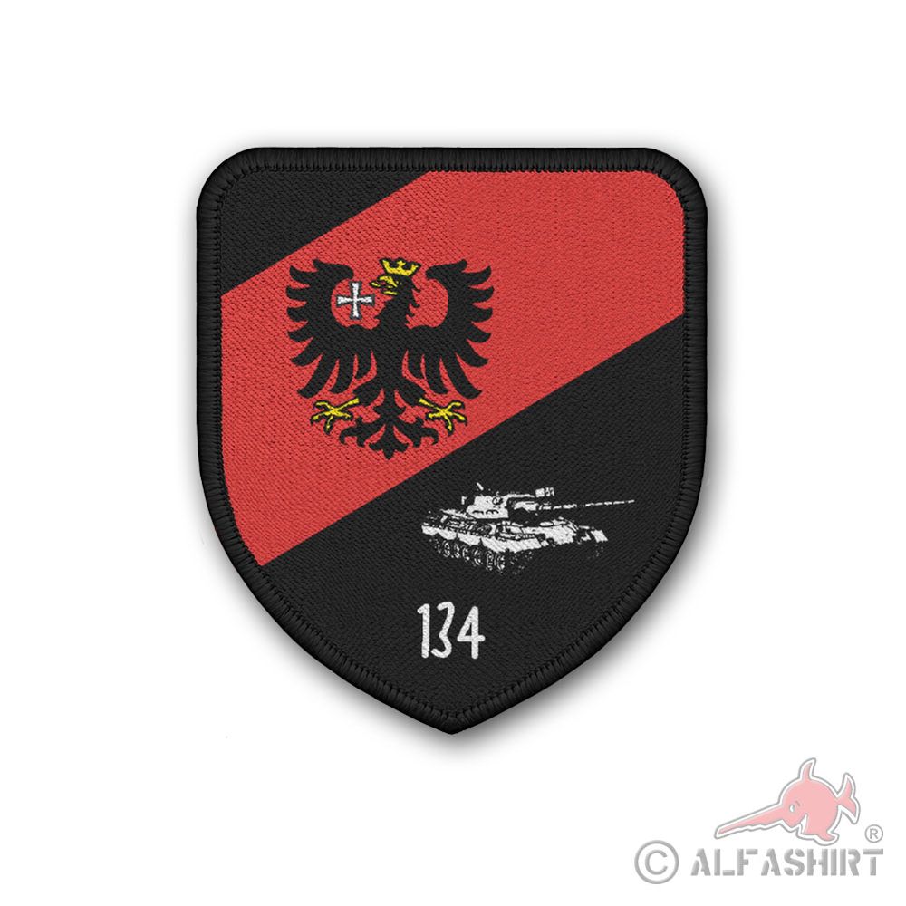 Patch PzBtl 134 Bundeswehr Velcro Patch Panzer Grenadier 7.5 x 6.5 cm #40752
