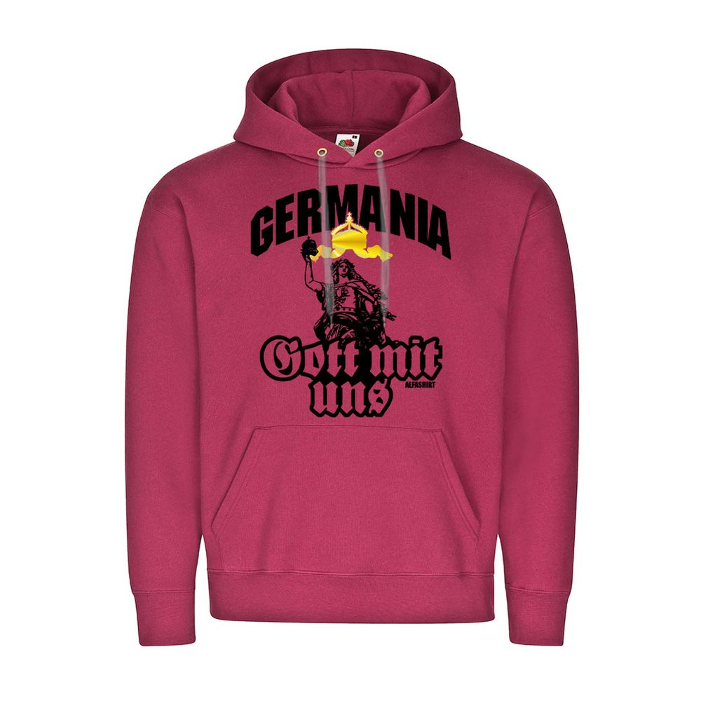 Germania Gott mit uns Göttin Old Germany Deutsches Kaiserreich Hoodie #19763