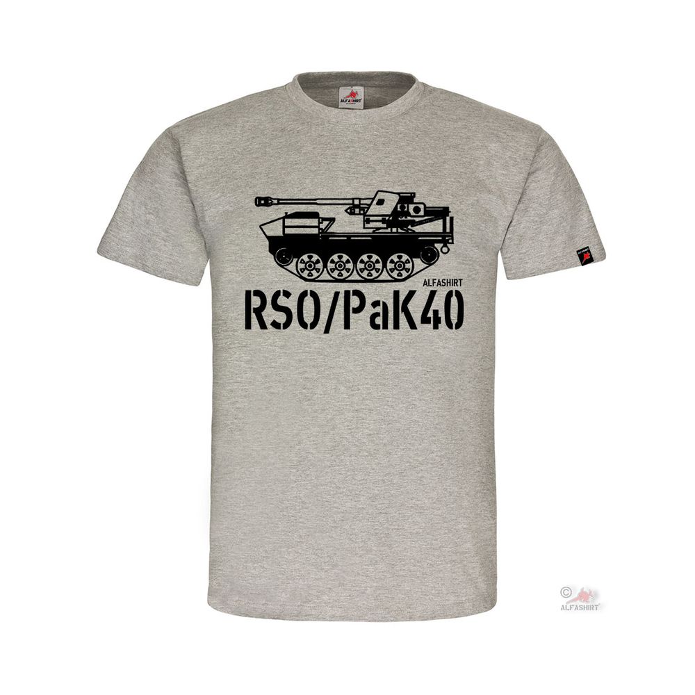 RSO-PaK40 Raupenschlepper 7,5cm Pak Panzerjäger Model T-Shirt#32207