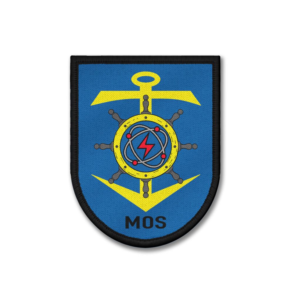 Patch 9x7cm Marineortungsschule MOS Bremerhaven Ausbildung Marine #47343