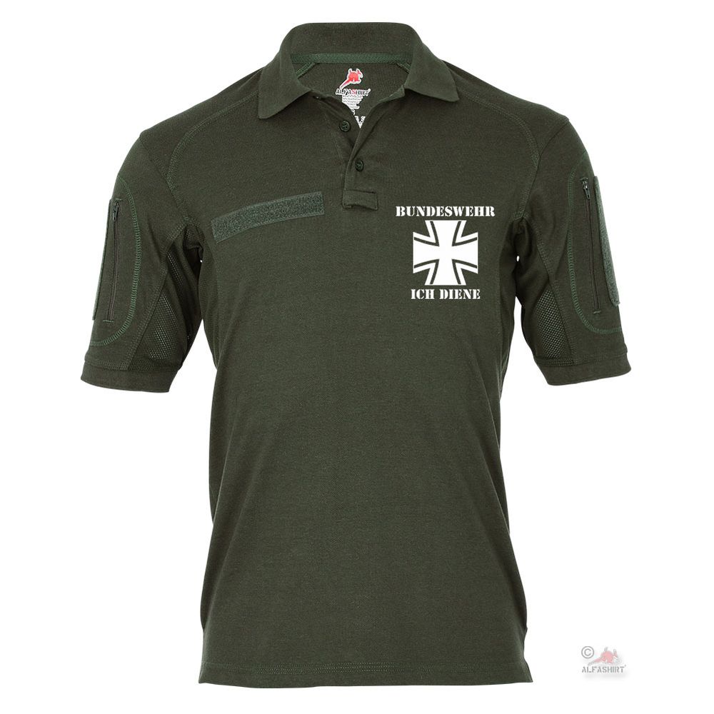 Tactical Poloshirt Alfa - Bundeswehr ich diene Soldat Deutschland BW Isaf #19288