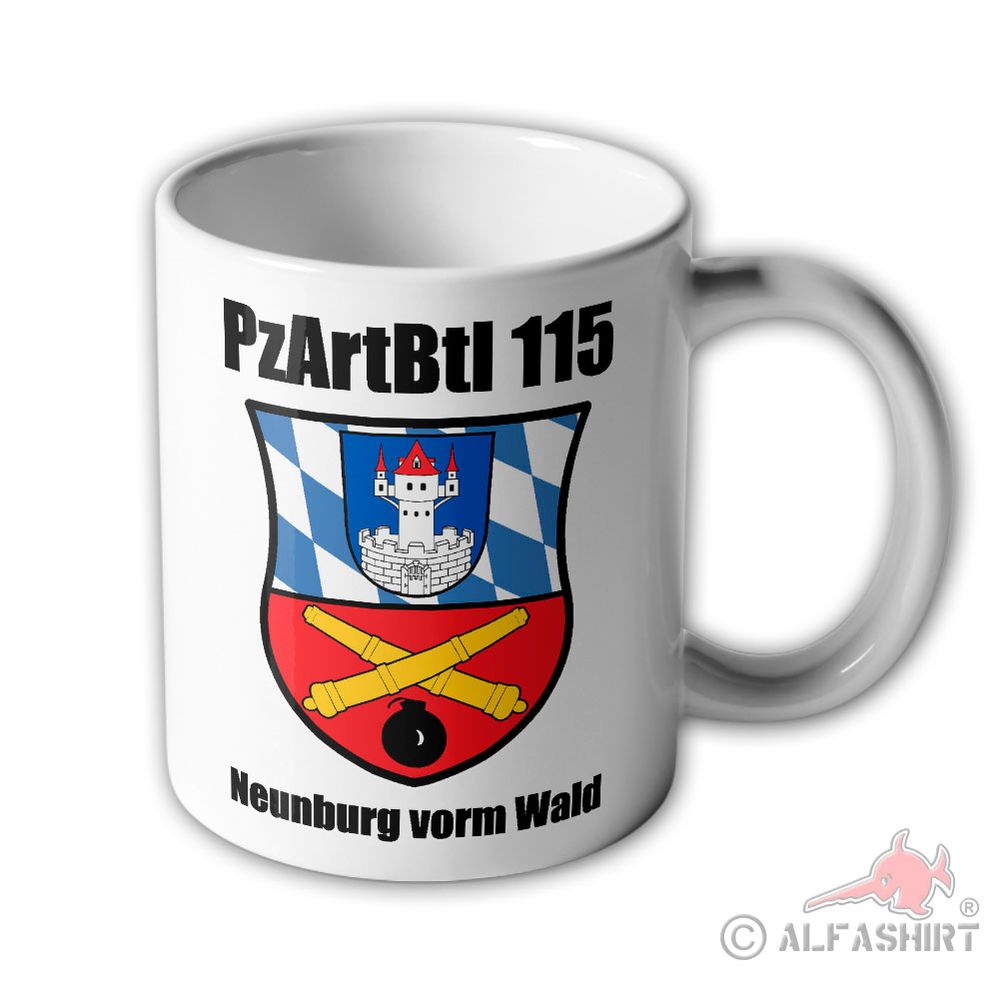 Cup Panzerartilleriebataillon 115 Bundeswehr Badge Neunburg #44183