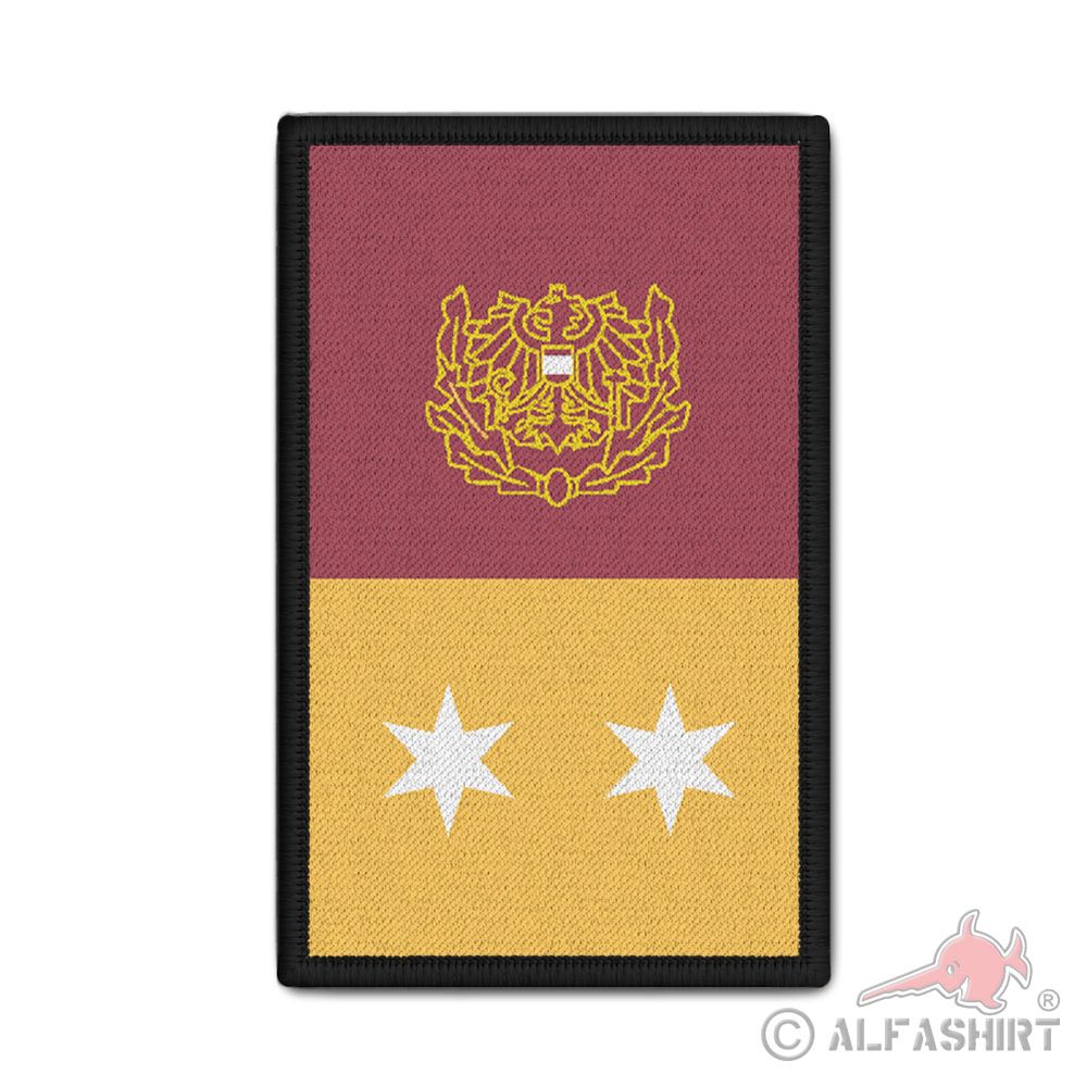 Rank Patch Polizei Österreich Oberstleutnant (Obstlt) Rang 9,8 x 6cm#37143